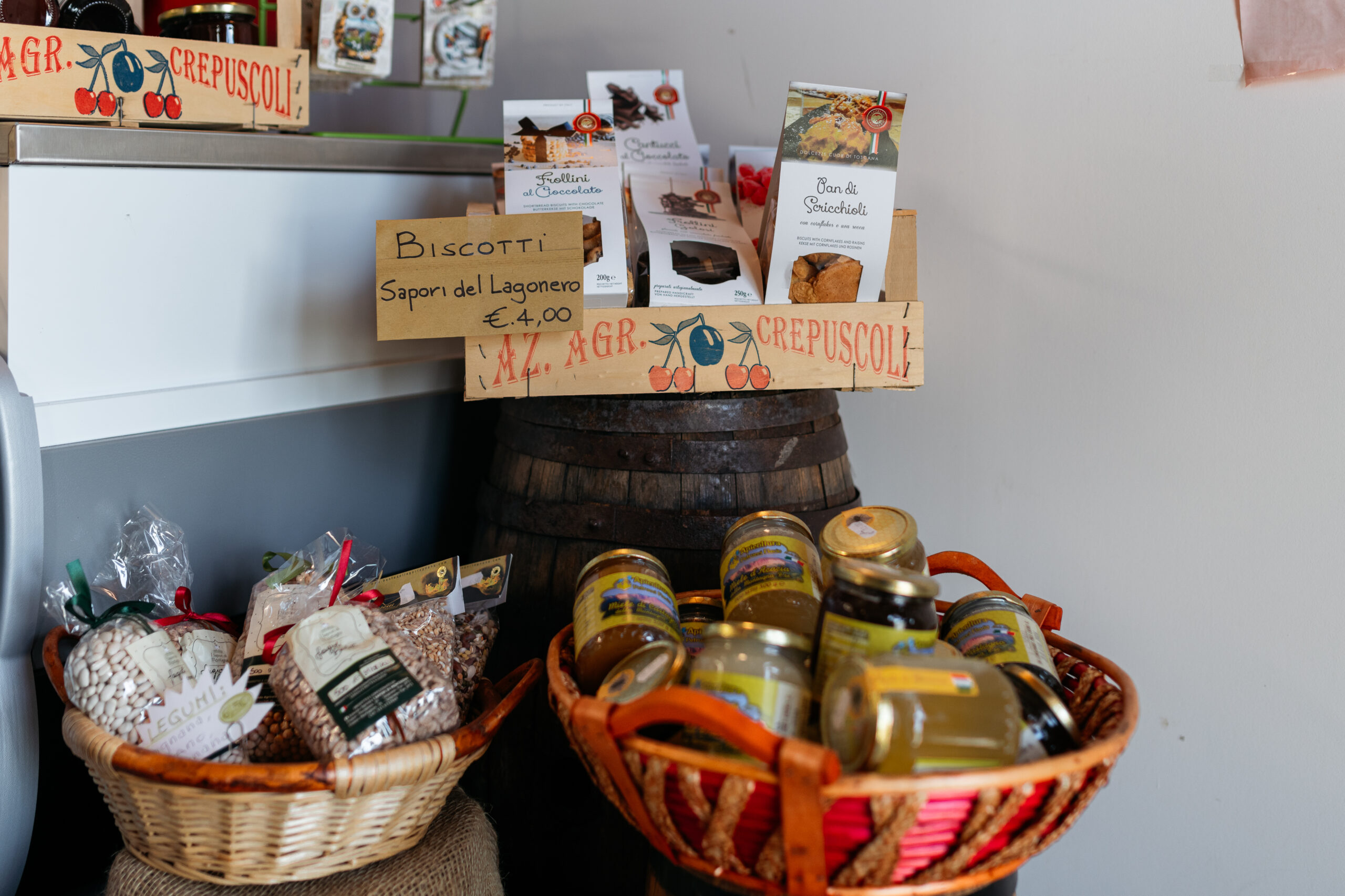 Traditional products from Mountain of Pistoia, Tuscany
