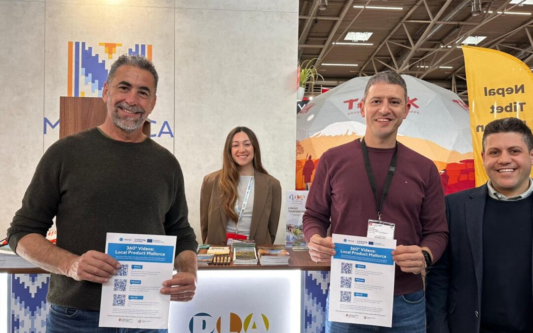 REVIVE 360º virtual reality videos of Mallorca exhibited at a German fair of travel, leisure and active tourism