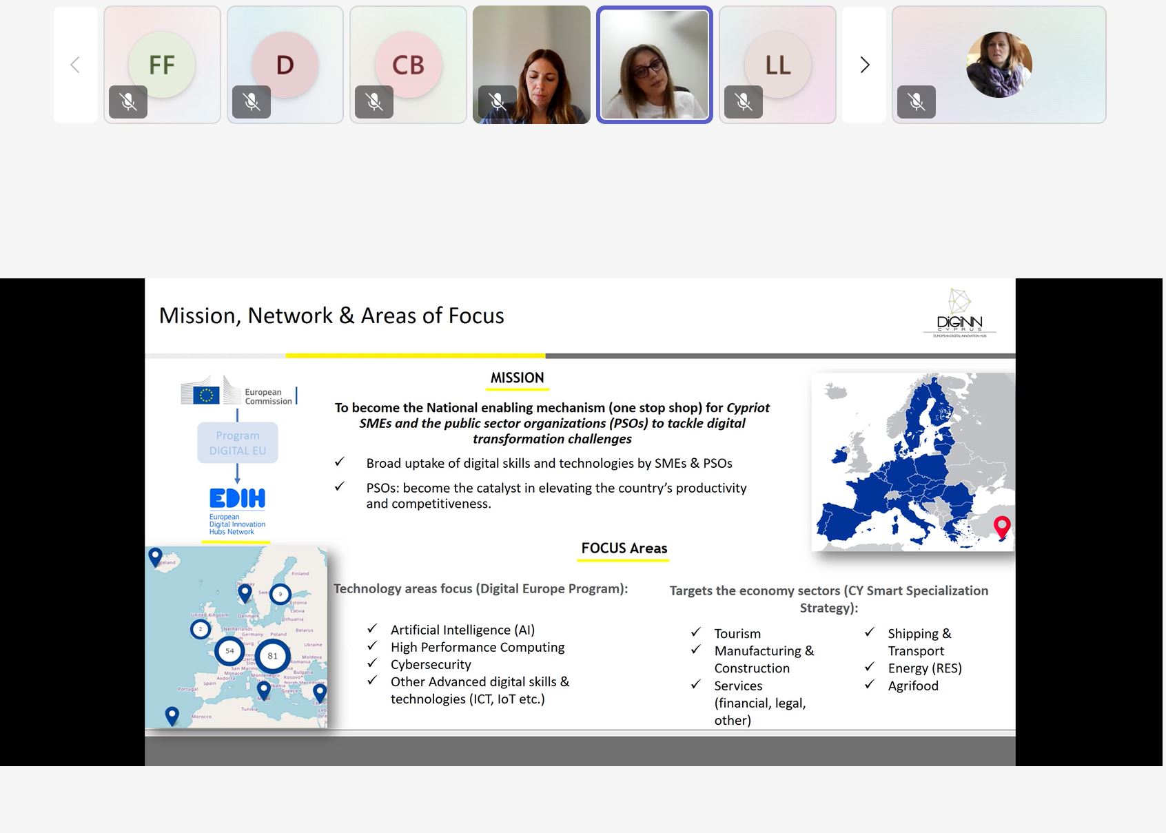 Digital Innovation Hubs-online webinar