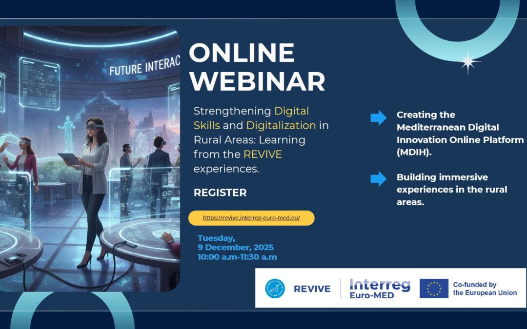 Online Webinar: Strengthening Digital Skills and Digitalization in Rural Areas-Learning from the REVIVE experiences