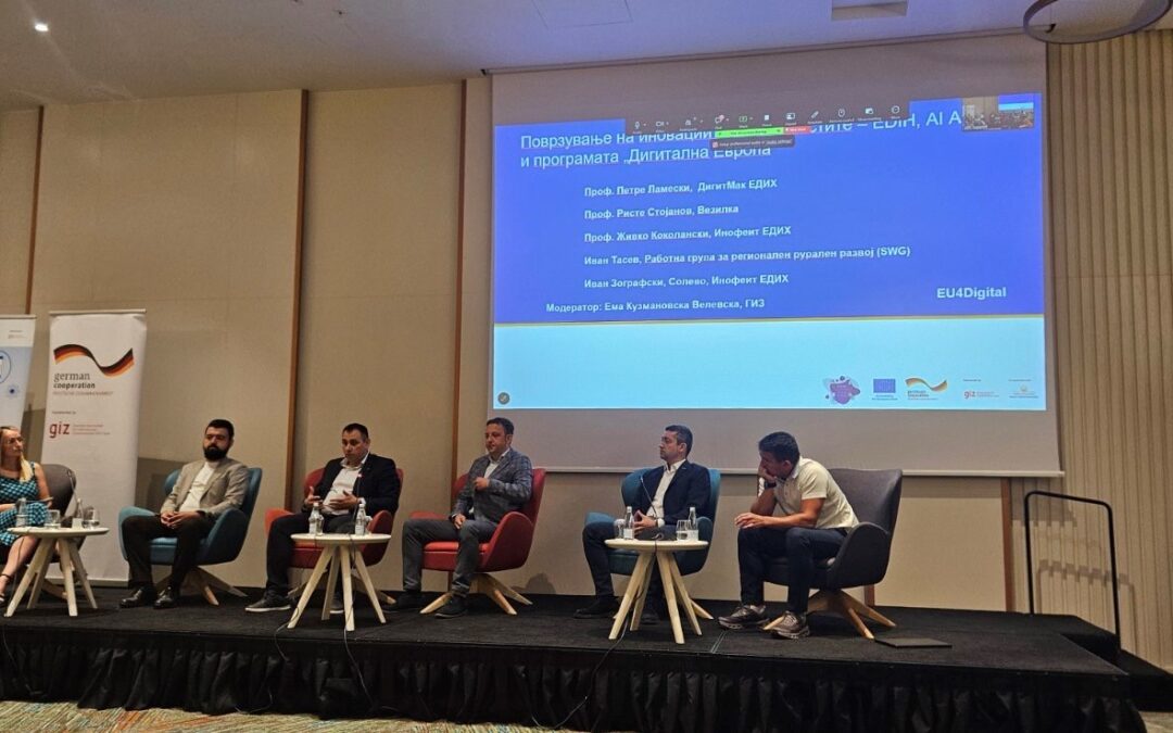 Connecting Innovation to Opportunity: SWG RRD at the Digital Europe Info Day in Skopje