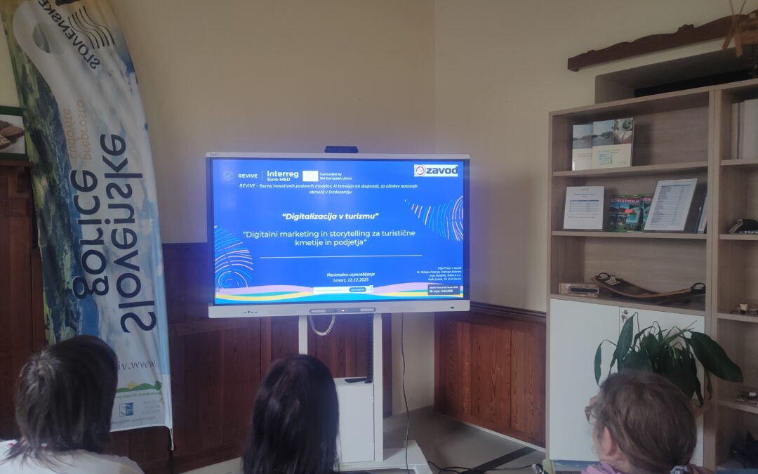 Digital Marketing and Storytelling for Agritourism and Rural Businesses, Lenart, Slovenia