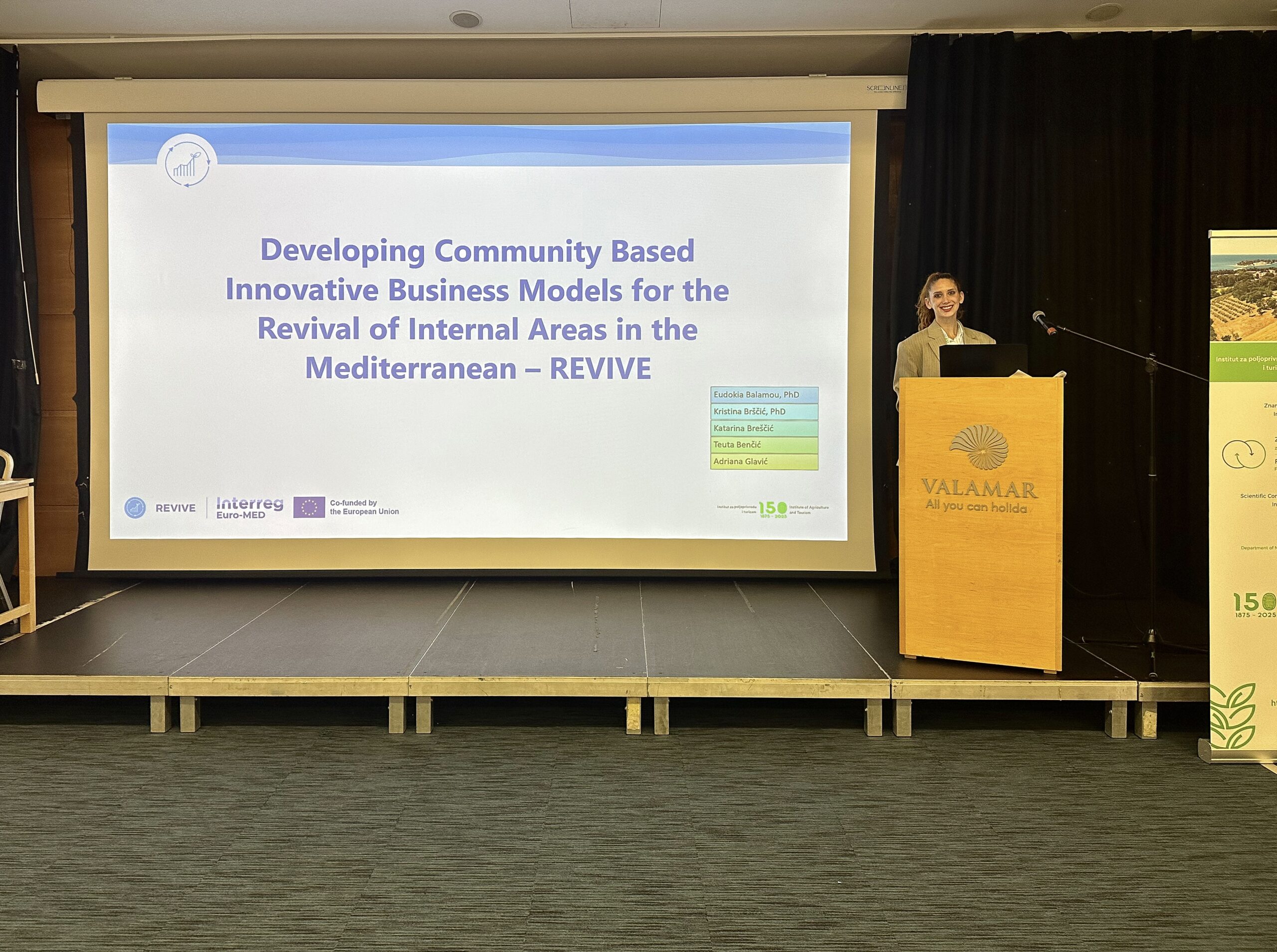 Promotion of REVIVE project at the Sciantific Conference in Porec