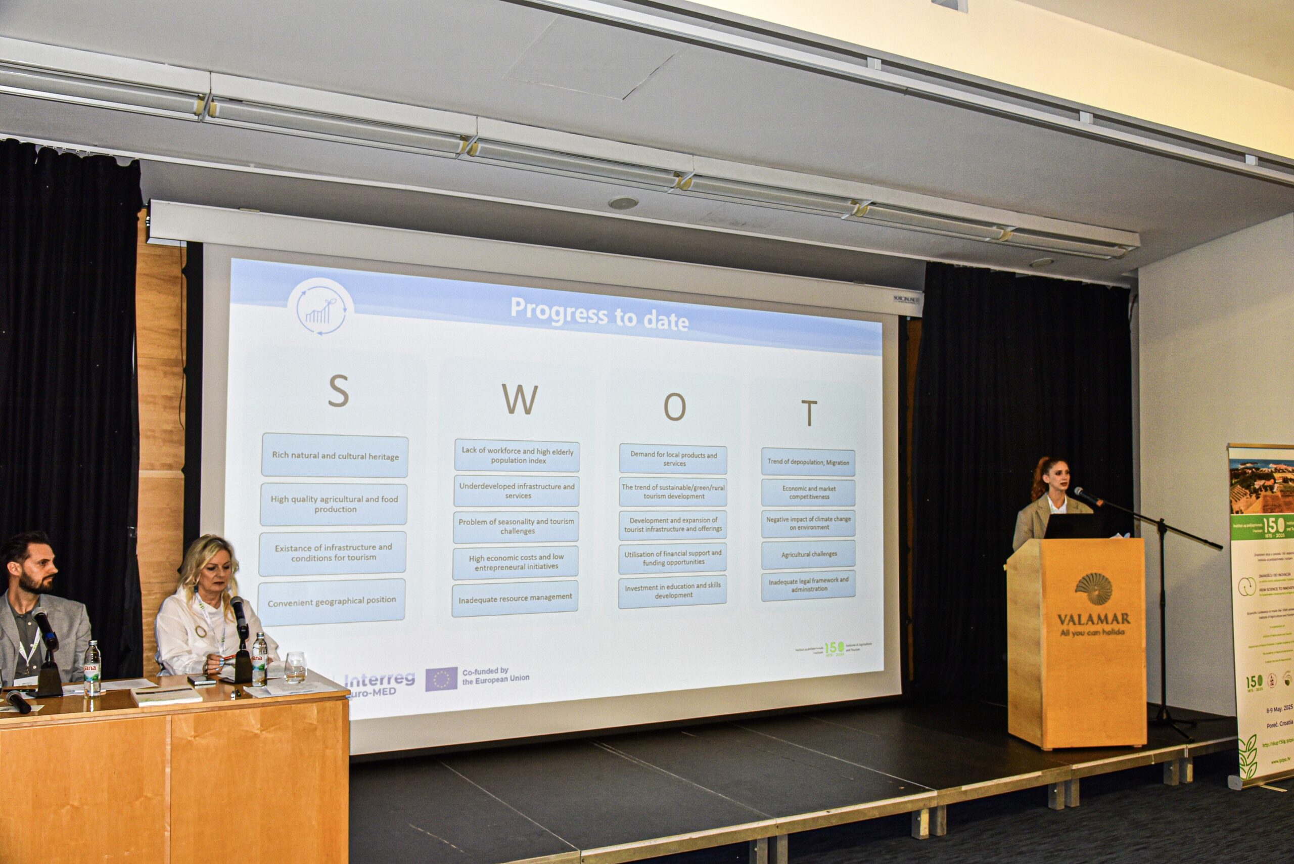 Promotion of REVIVE project in Sciantific Conference in Porec