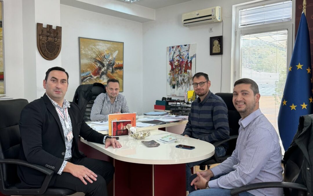 SWG RRD team members met with officials from the municipalities of Rankovce and Kriva Palanka to discuss the future activities of the REVIVE project