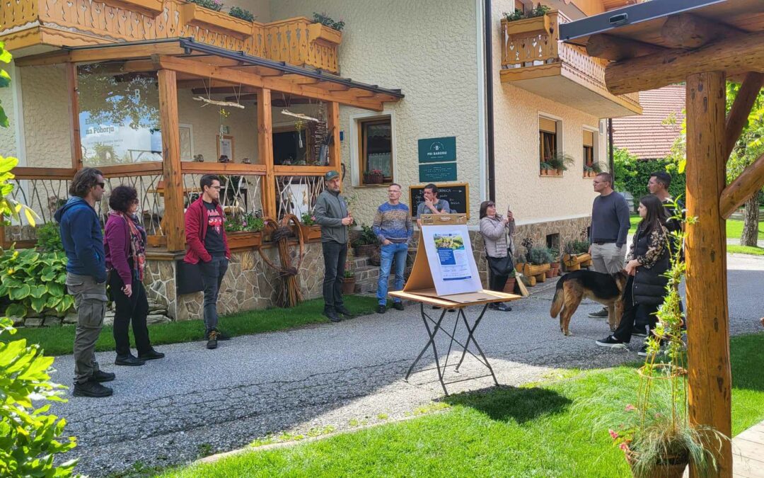 Organization of the Second Stakeholders Workshop in Eko Uranjek Farm, Slovenia
